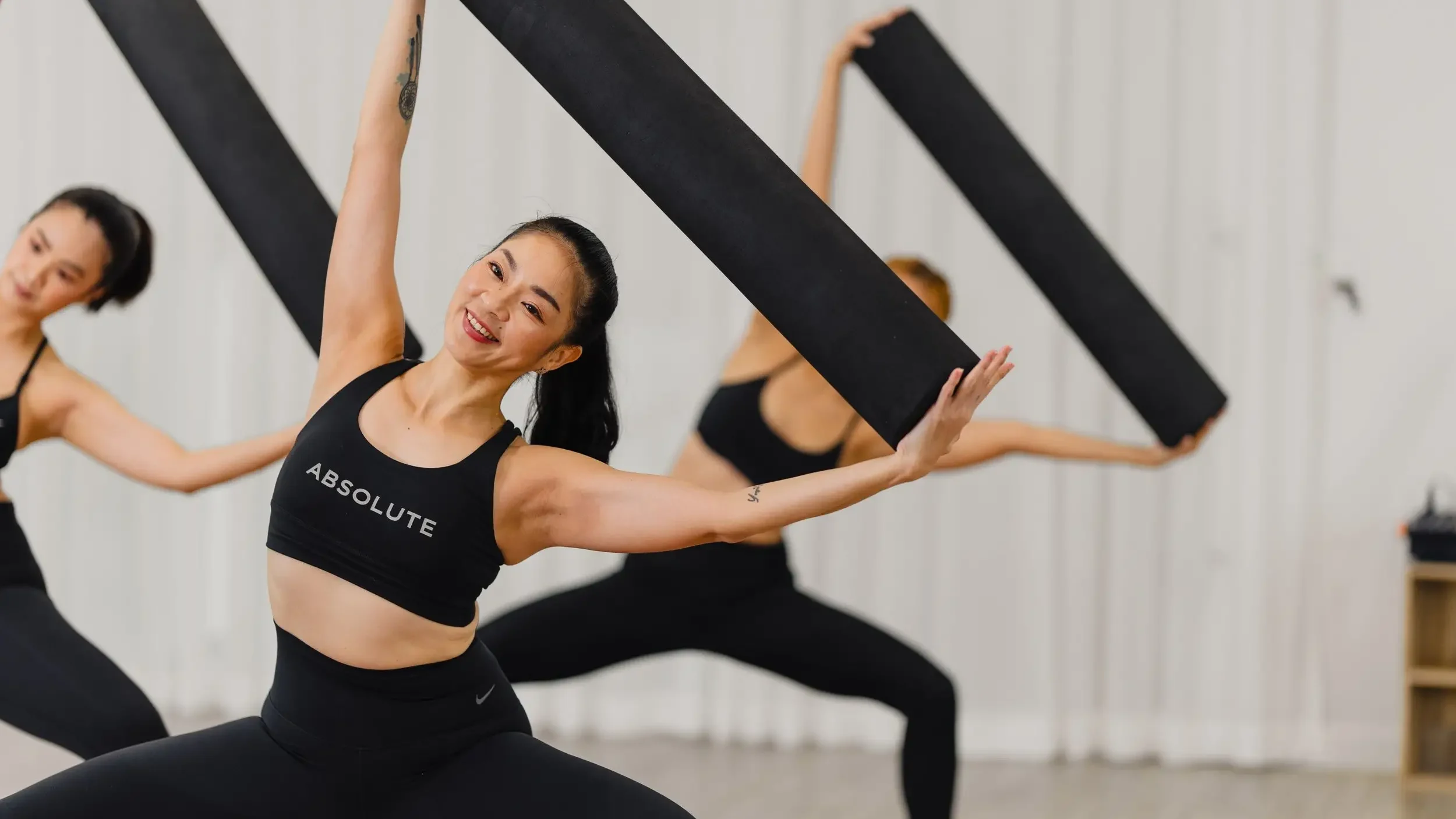 คลาสพิลาทิส (Pilates) ห้างสรรพสินค้าเกษรอัมรินทร์ Absolute Boutique Fitness Studio